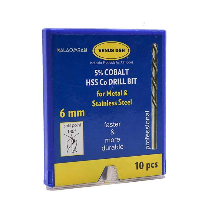 مته آهن سایز 6 میلی متر VENUS DSH